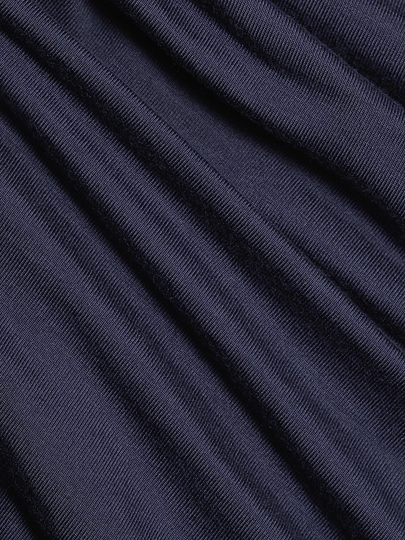 Benson Ruched Stretch Jersey Midi-Dress