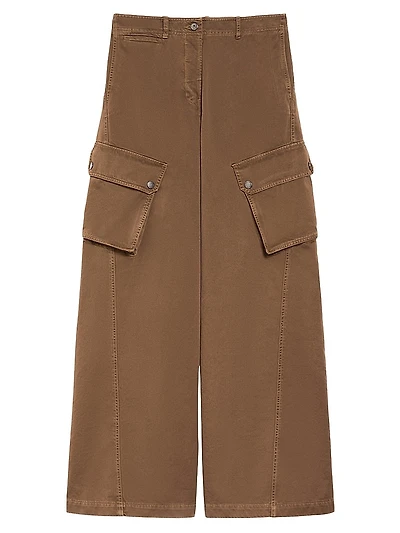 Elvy Cotton Cargo Pants