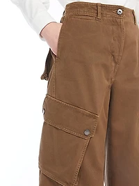 Elvy Cotton Cargo Pants