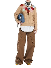 Elvy Cotton Cargo Pants