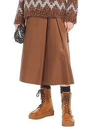 Tema Wrap Midi-Skirt
