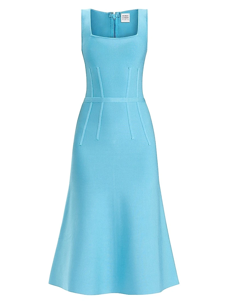 The Cecilia Seamed Cocktail Dress
