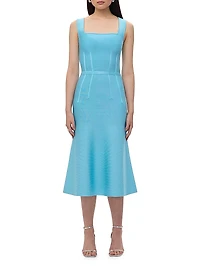 The Cecilia Seamed Cocktail Dress
