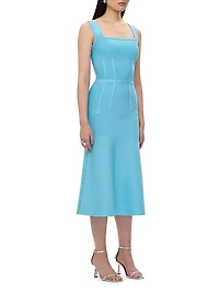 The Cecilia Seamed Cocktail Dress