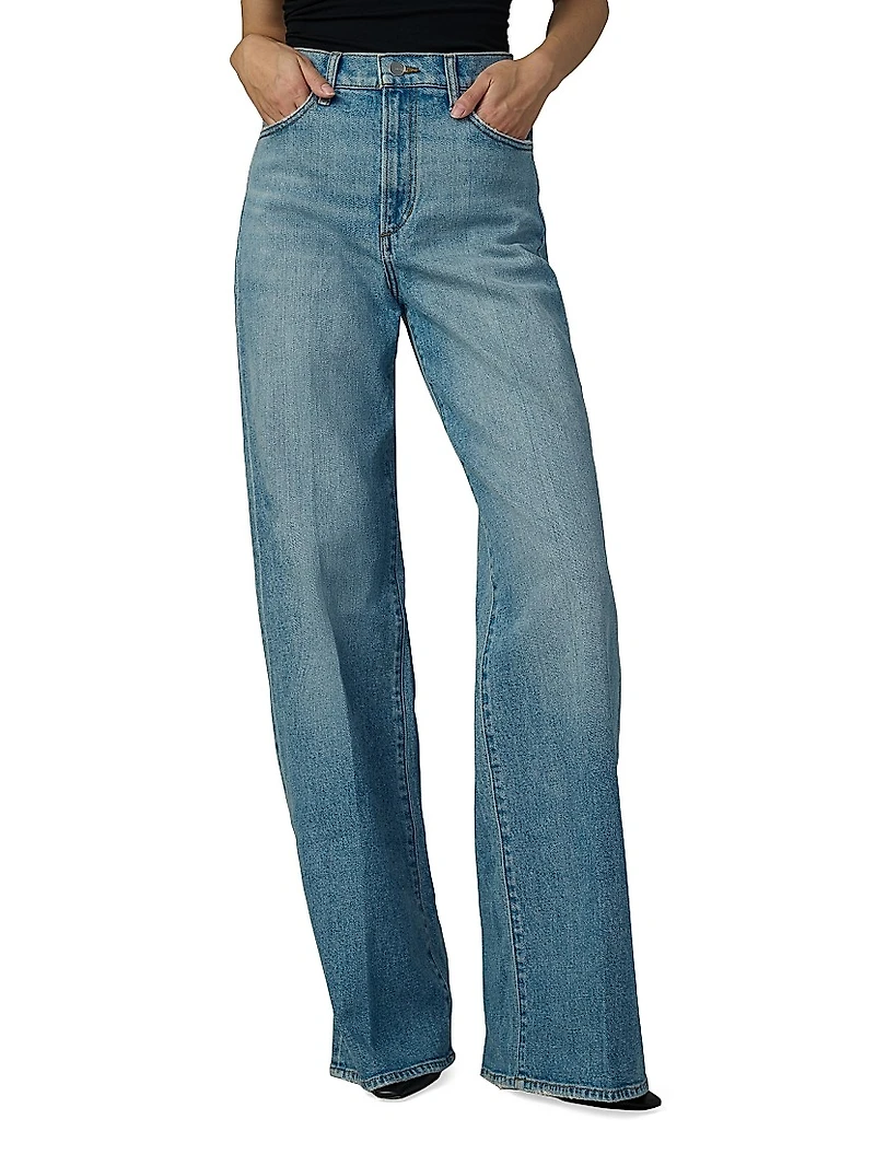Petite Mia Wide-Leg Jeans