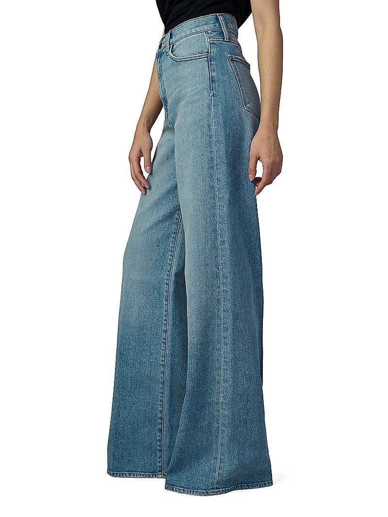 Petite Mia Wide-Leg Jeans