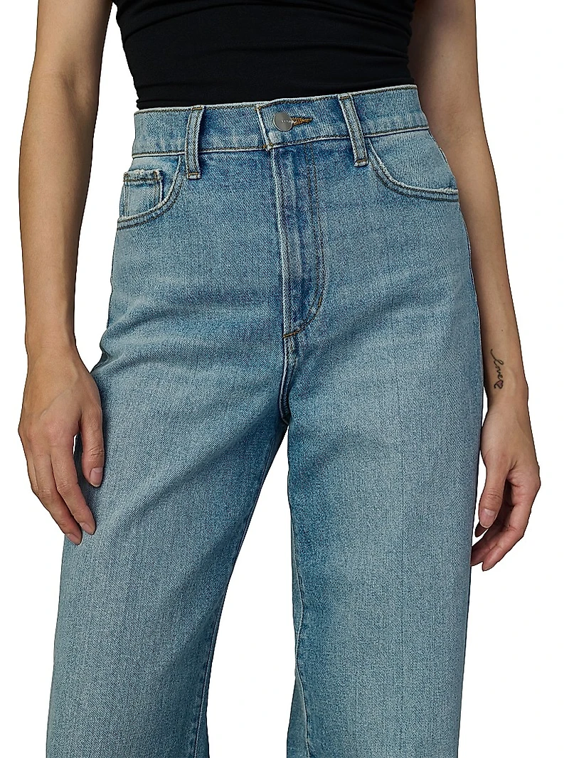 Petite Mia Wide-Leg Jeans