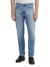 Tellis Straight-Leg Slim-Fit Jeans