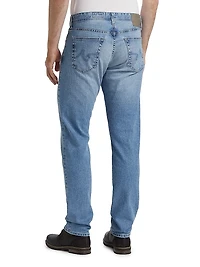 Tellis Straight-Leg Slim-Fit Jeans