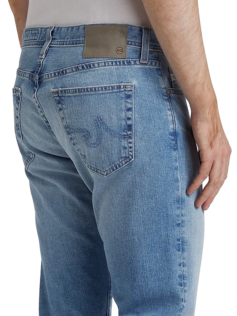 Tellis Straight-Leg Slim-Fit Jeans