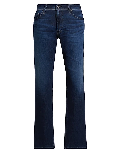 Graduate Mid-Rise Straight-Leg Jeans
