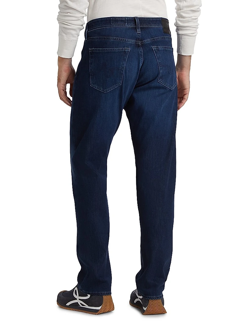 Graduate Mid-Rise Straight-Leg Jeans