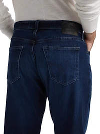 Graduate Mid-Rise Straight-Leg Jeans