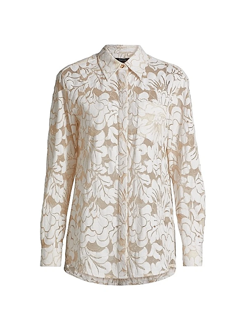 Riley Floral Boyfriend Shirt