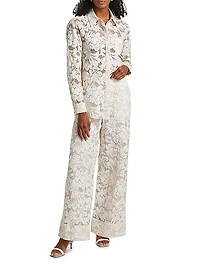 Riley Floral Boyfriend Shirt