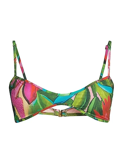 Jardin de Reve Bandeau Bikini Top