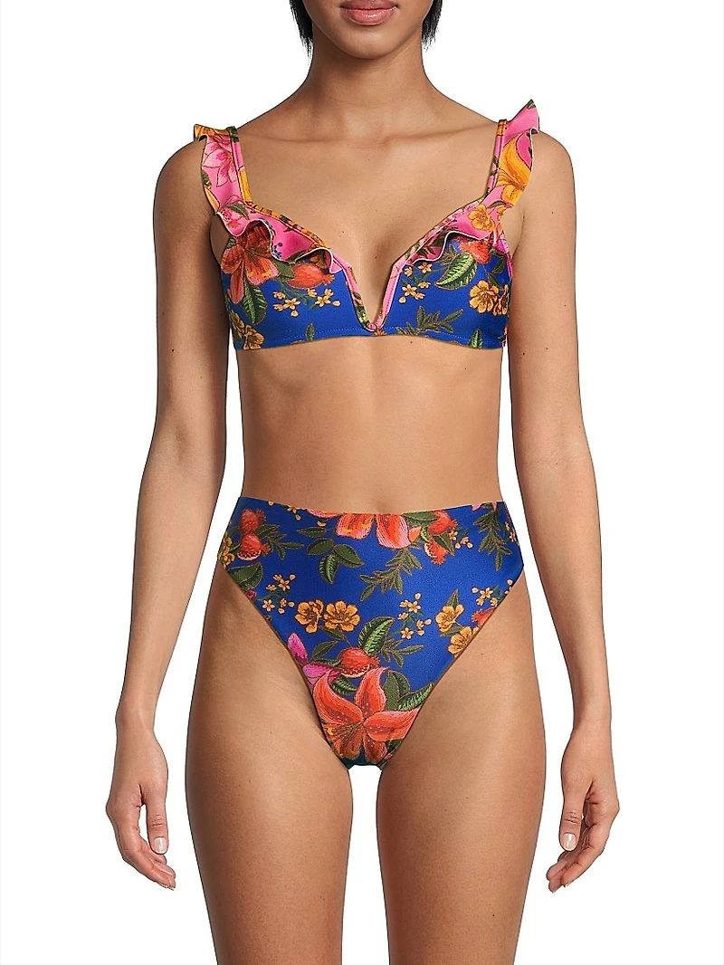 Summer Fruit Underwire Bikini Top