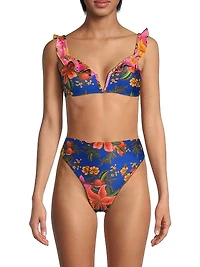 Summer Fruit Underwire Bikini Top