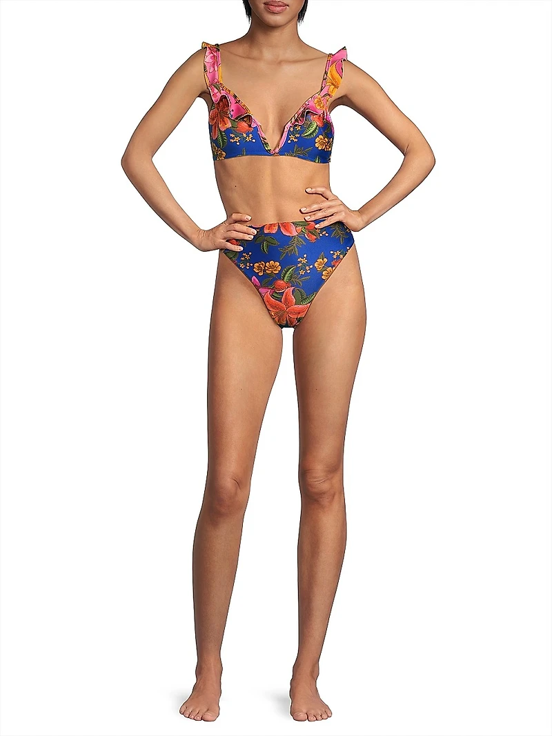 Summer Fruit Underwire Bikini Top