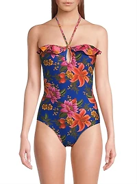 Summer Fruit One-Piece Swimsuit