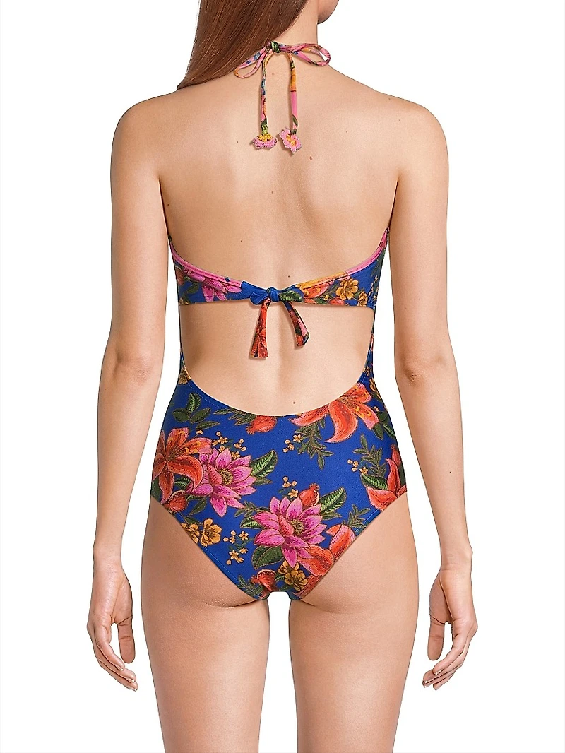 Summer Fruit One-Piece Swimsuit