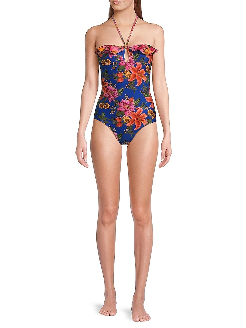 Summer Fruit One-Piece Swimsuit