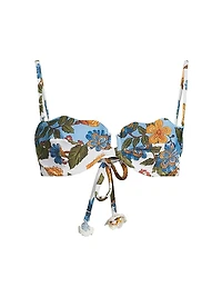 Garden Scarf Underwire Bikini Top