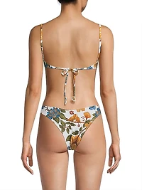 Garden Scarf Underwire Bikini Top