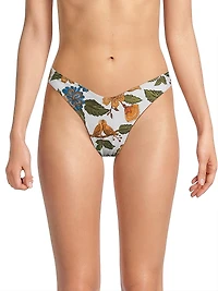 Garden Scarf Bikini Bottom