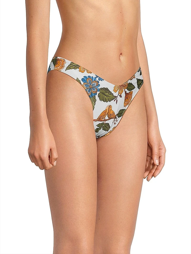 Garden Scarf Bikini Bottom