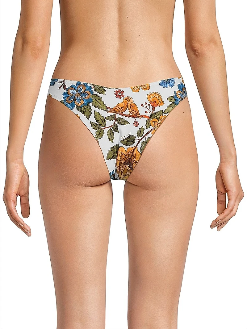 Garden Scarf Bikini Bottom