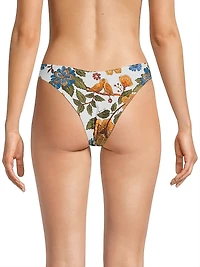 Garden Scarf Bikini Bottom