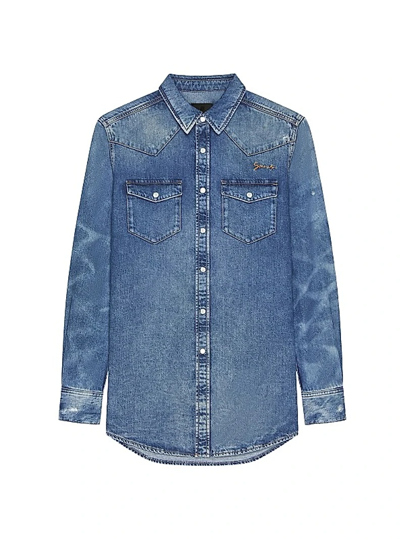 Slim Fit Shirt in Denim