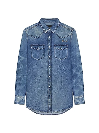 Slim Fit Shirt in Denim