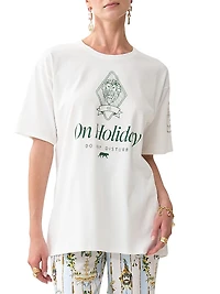 Camilla x White Lotus Oversized Band T-Shirt