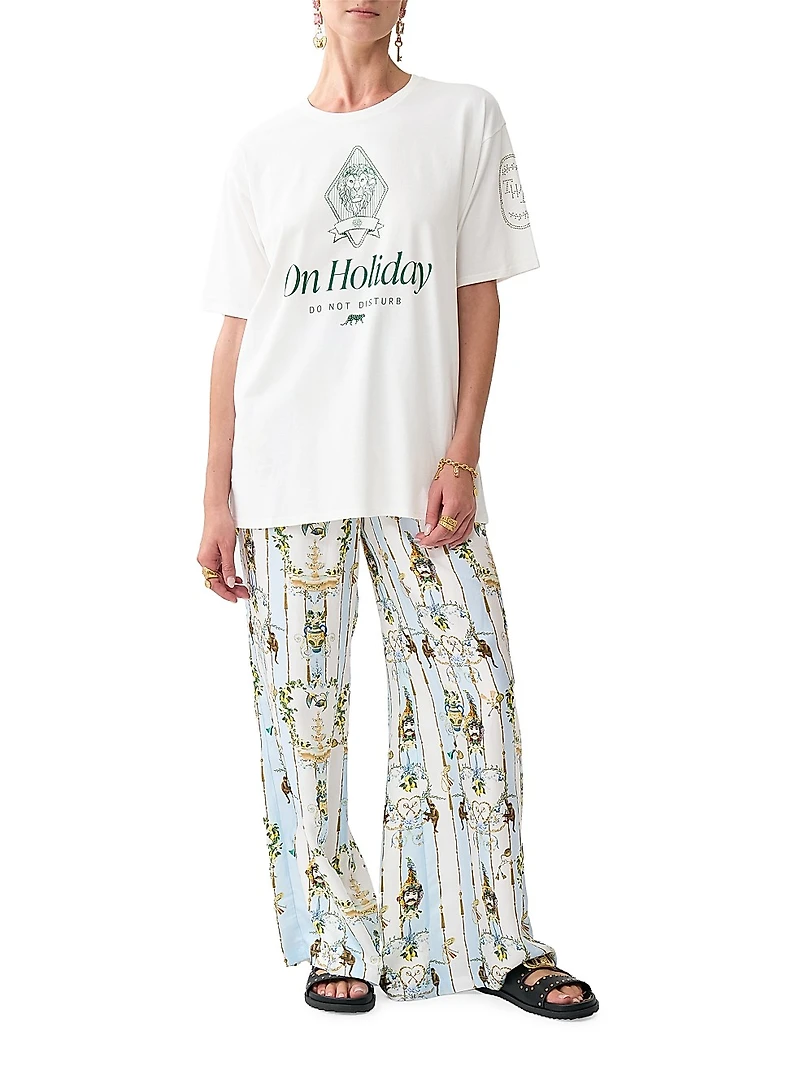 Camilla x White Lotus Oversized Band T-Shirt