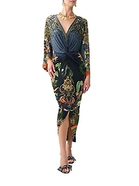 Camilla x White Lotus Twist Split Midi-Dress