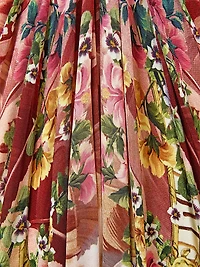 Camilla x White Lotus Gathered Jersey Midi-Dress