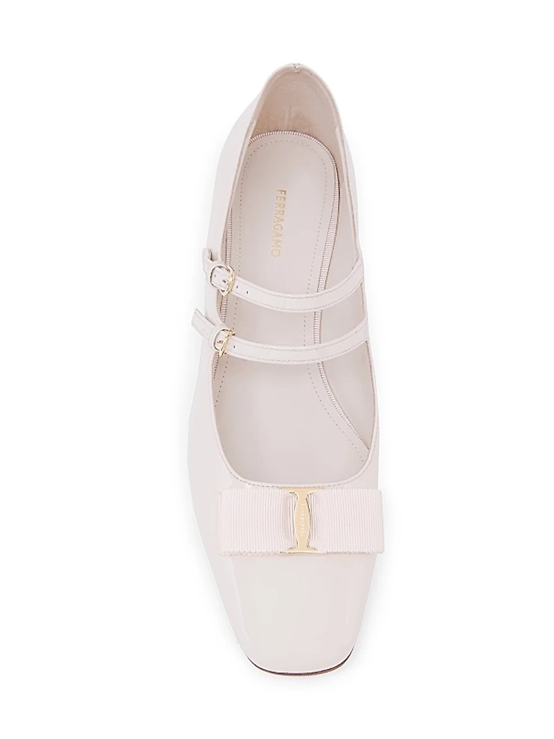 Rivella 30MM Patent Leather Mary Janes