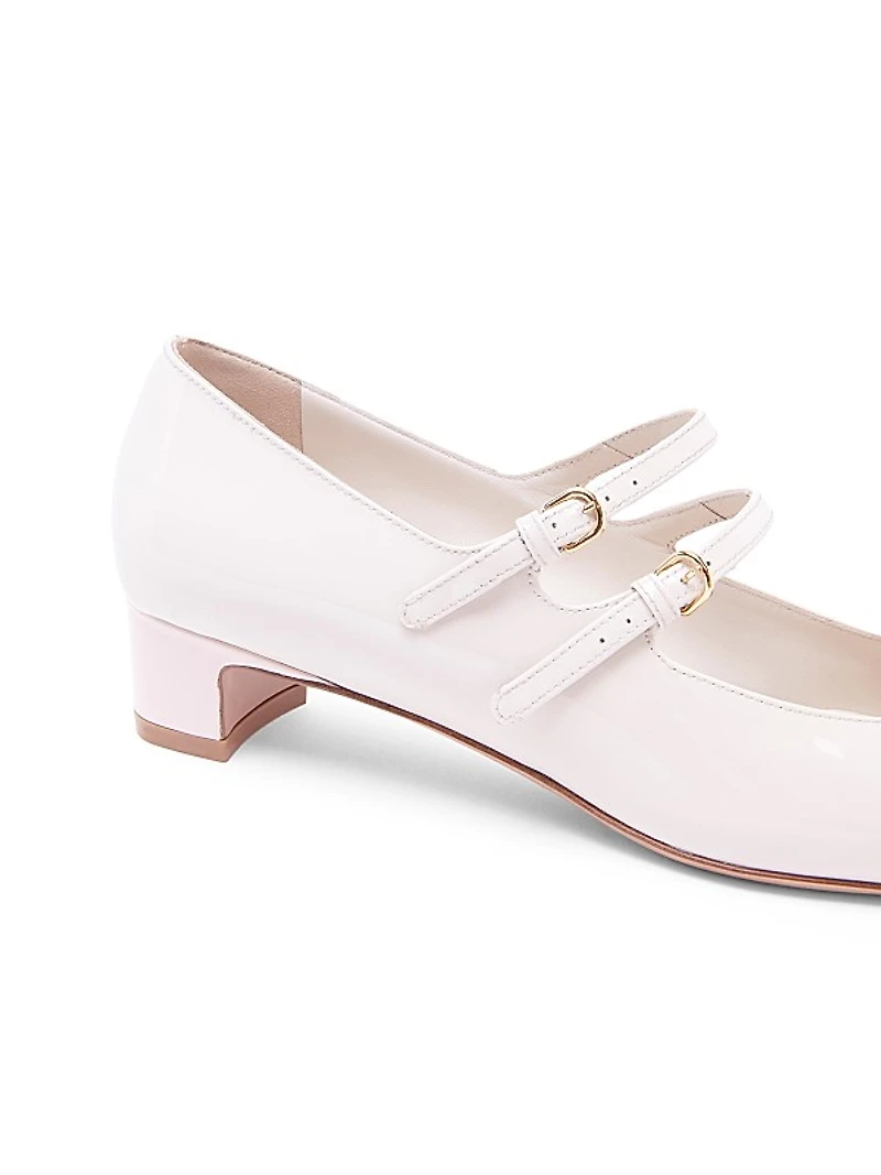 Rivella 30MM Patent Leather Mary Janes