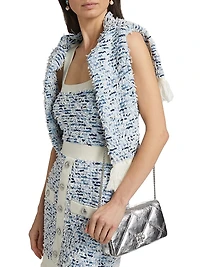 Tweed Sleeveless Minidress
