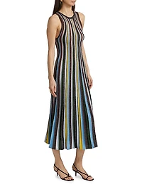 Striped Tank Midi-Dress