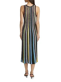 Striped Tank Midi-Dress