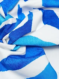Laney Bow Printed Crop Top