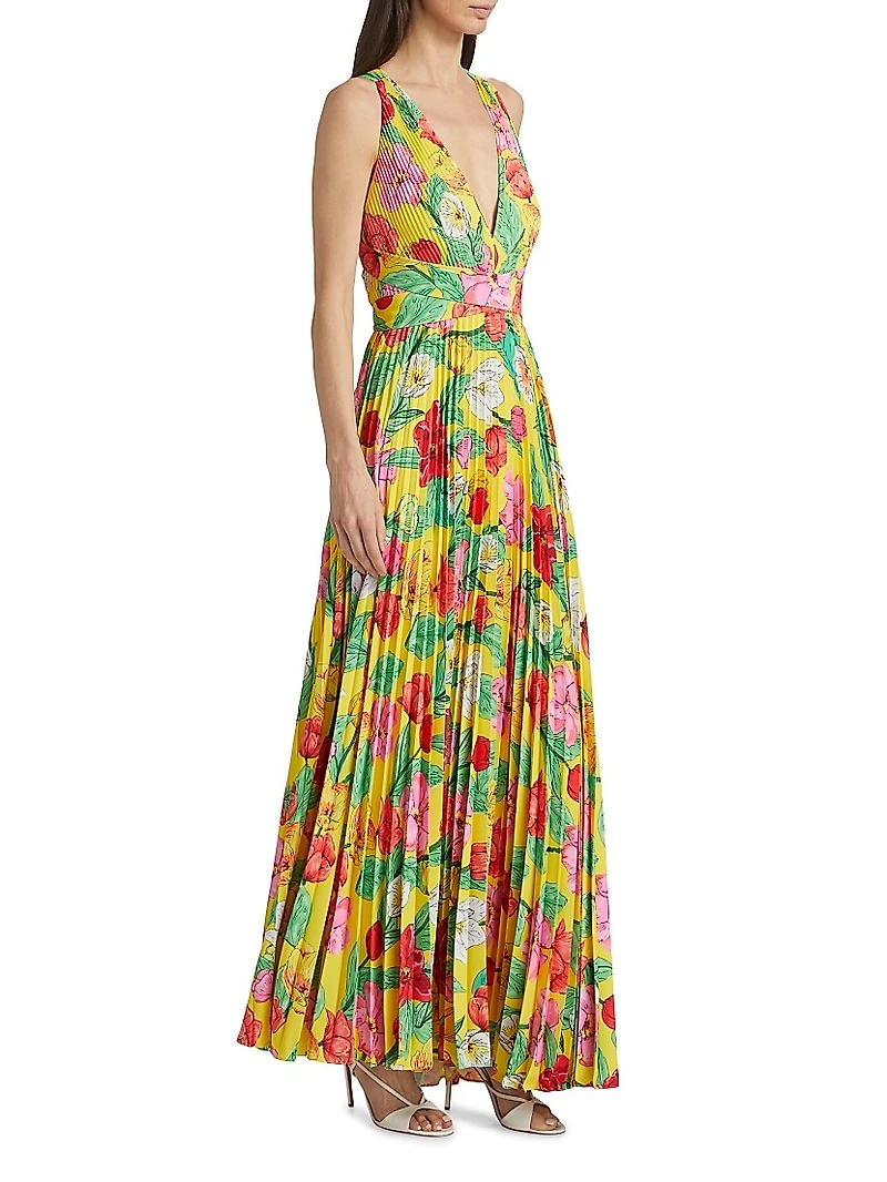 Oria Floral Maxi Dress