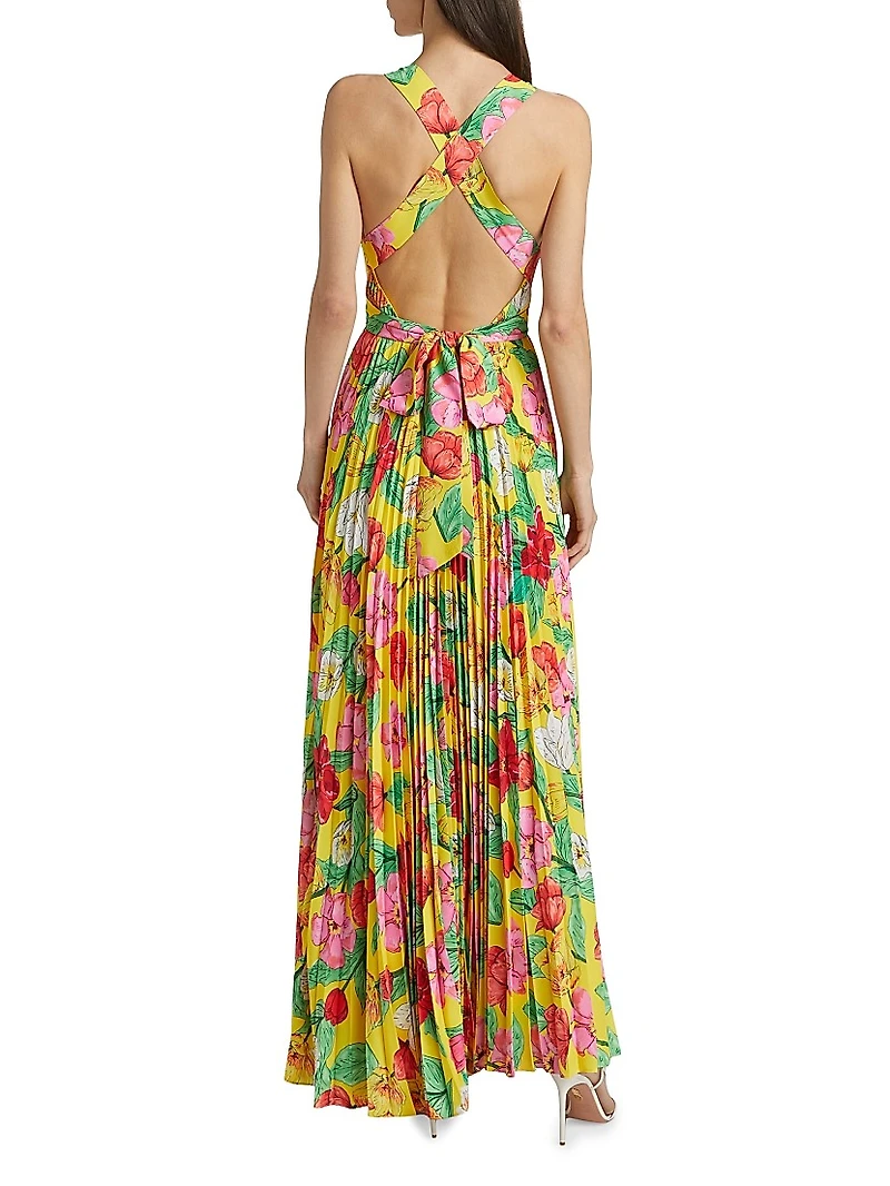 Oria Floral Maxi Dress