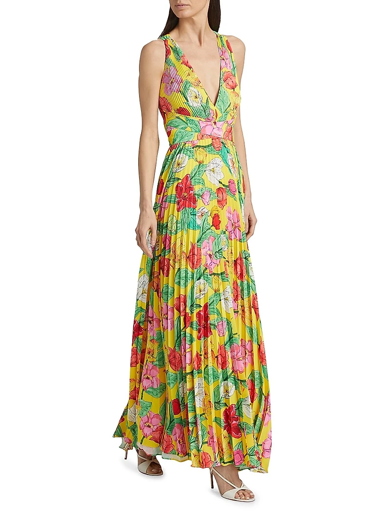 Oria Floral Maxi Dress
