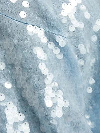 Ilaria Sequined V-Neck Sweater