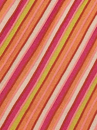 Striped Sleeveless Midi-Dress