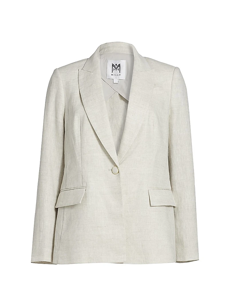 Alexa Linen Blazer